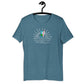 Sunshine Shark Head Surfer Unisex t-shirt